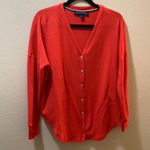 Tommy Hilfiger light weight button up shirt